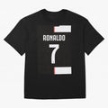 Ronaldo 7 Juventus 19-20 Retro Jersey Oversized T-Shirt Live the Energy of FIFA World Cup 2026 Inspired by Neymar, Portugal, Spain and Germany Energy, Worldwide Fan Energy, Dramatic Goals, Stadium Lights and Championship Celebrations; Made for