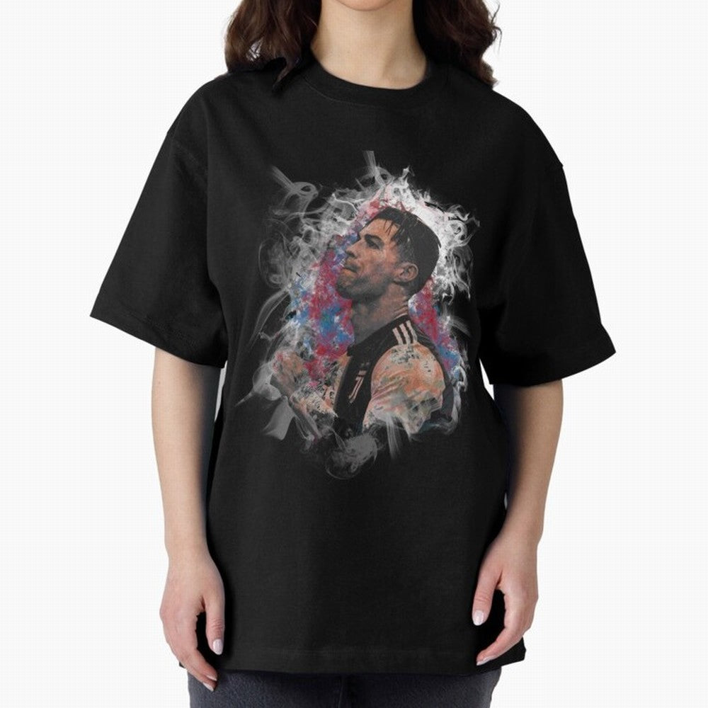 Cristiano Ronaldo pop art painting of ronaldo Oversized T-Shirt Turn Up for Global Football Passion for FIFA World Cup 2026 USA Canada Mexico, Capturing Messi, Neymar and Mbappe, Argentina, Classic Soccer Heritage, Championship Pressure, Fan