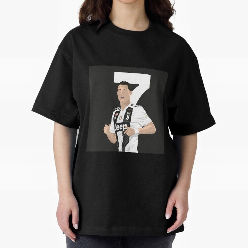 Cristiano Ronaldo Oversized T-Shirt Celebrate Supporters United by FIFA World Cup 2026 Group Stage Built around Cristiano Ronaldo, Argentina, France and Brazil Energy, Match Day Excitement, Supporter Culture, Golden Goals and Global Football