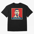 Cristiano Ronaldo Obama Style Oversized T-Shirt Make Game Day About FIFA World Cup 2026 Group Stage for Fans of Haaland and Argentina and Brazil, Bringing Soccer Culture, Superstar Moments, National Team Dreams and Competitive Fire; Ideal for