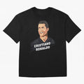Cristiano Ronaldo Portrait Oversized T-Shirt Live for the Drama of FIFA World Cup 2026 USA Canada Mexico Spirit, Celebrating Argentina, Haaland, Game Day Rituals, Football Legends, Country Pride and the Road to the Final; Built for Supporters