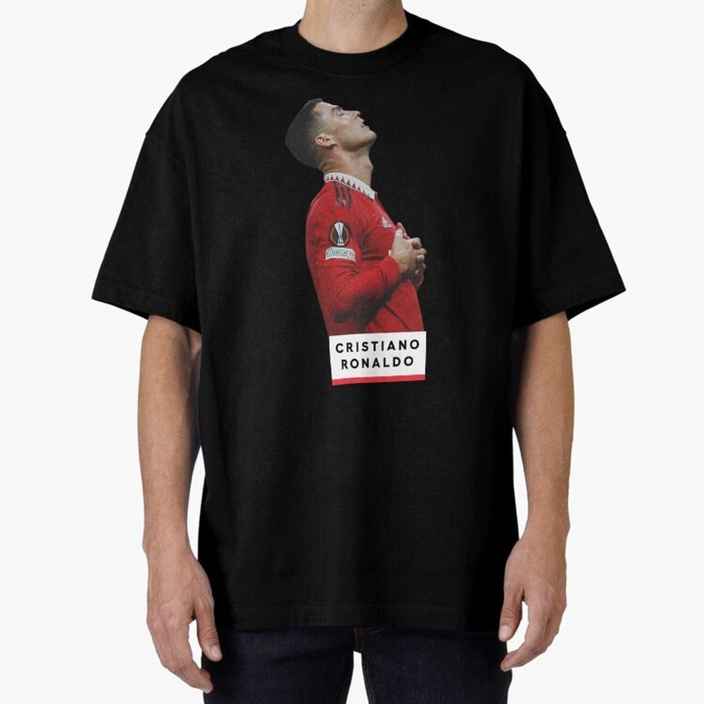 New Celebration Ronaldo Oversized T-Shirt Follow the Final Road of the FIFA World Cup 2026 USA Canada Mexico Journey through Neymar, Haaland and Cristiano Ronaldo Highlights, Portugal, Spain and Germany Pride, Global Supporter Spirit, Legendary