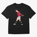 Cristiano Ronaldo Celebration Oversized T-Shirt Feel the Heartbeat of Match Day Hype around FIFA World Cup 2026, Haaland, Germany, Game Day Rituals, Football Legends, Country Pride and the Road to the Final; Great for Supporters Who Love Legendary