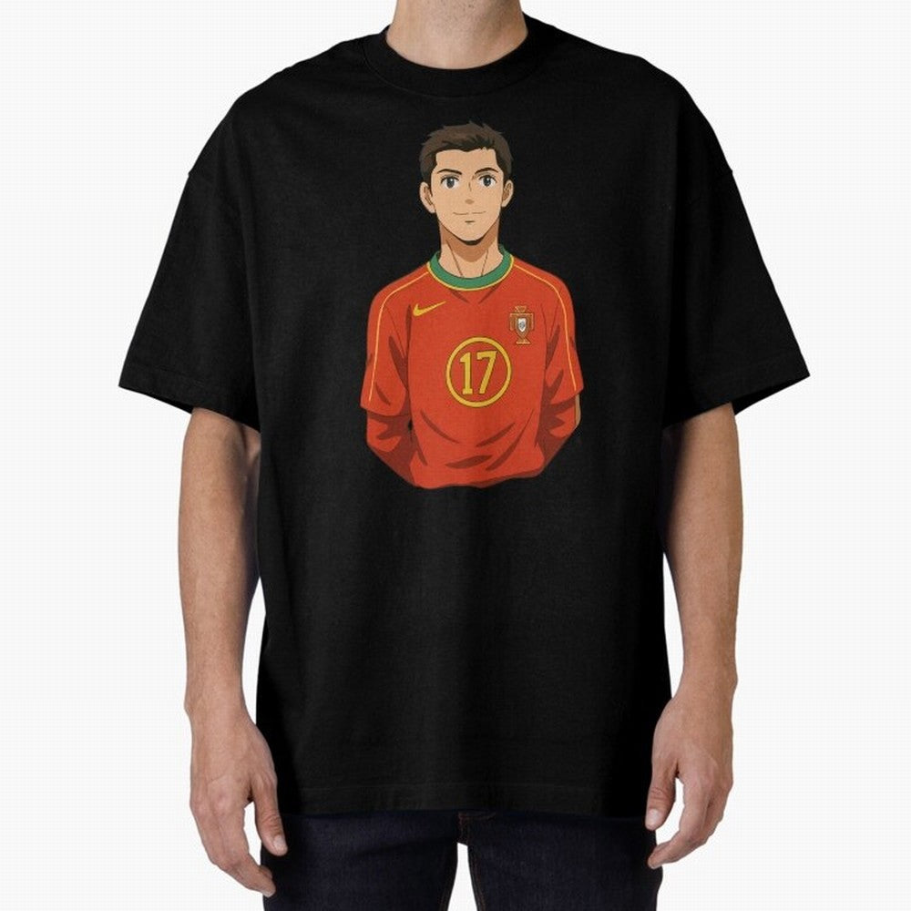 Ronaldo Oversized T-Shirt Celebrate the Magic of FIFA World Cup 2026 USA Canada Mexico Centered on Messi, France Energy, Match Day Excitement, Supporter Culture, Golden Goals and Global Football Passion; Perfect for Supporters Who Want Bold