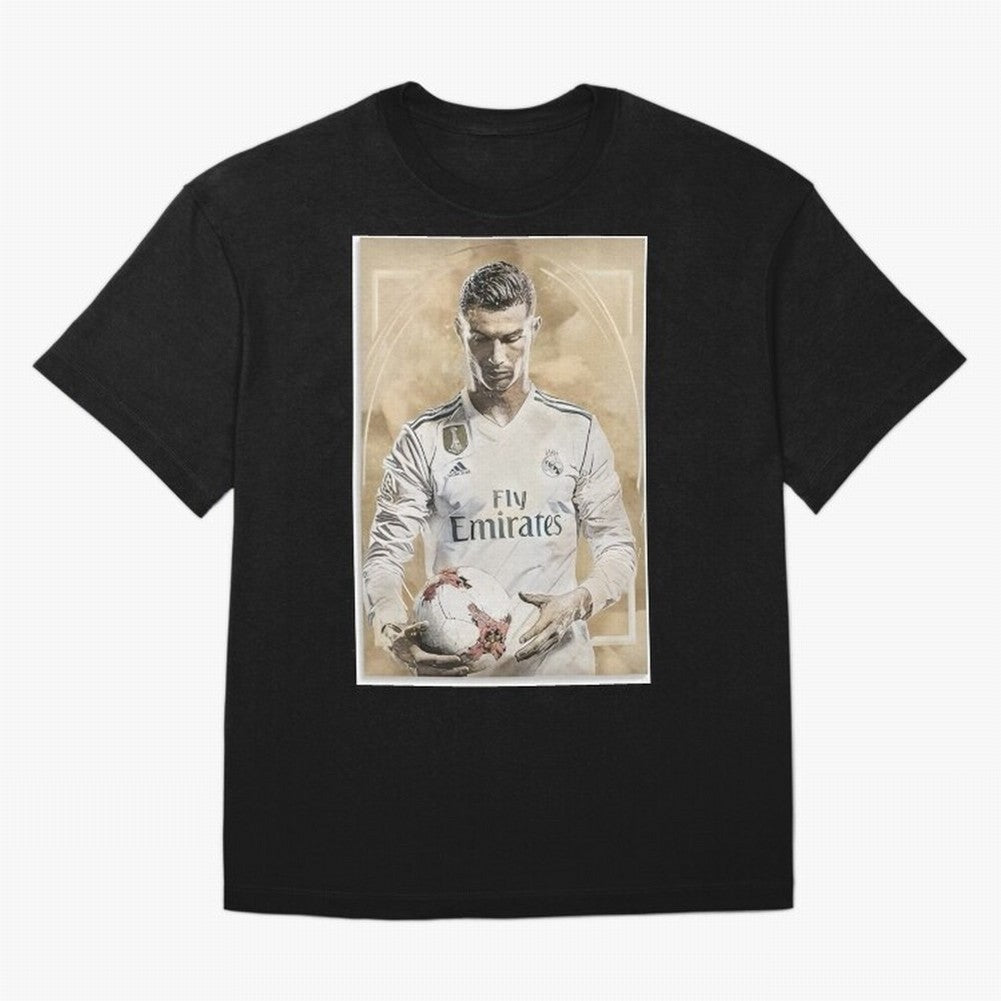 Cr7 Oversized T-Shirt Feel the Heartbeat of FIFA World Cup 2026 USA Canada Mexico Highlighting CR7, England, France and Netherlands Energy, Championship Spirit, Famous Goals, Roaring Crowds and International Football Unity; Perfect for Fans,
