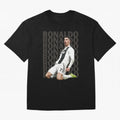 Cristiano Ronaldo | Portugal | Football | GOAT | Juventus Oversized T-Shirt Keep Football History Alive during FIFA World Cup 2026 Highlighting Neymar, Haaland and Cristiano Ronaldo, Germany Energy, Championship Spirit, Famous Goals, Roaring Crowds