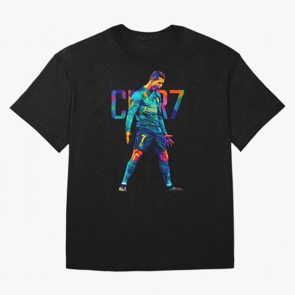 Ronaldo Cr7 Wpap Art Oversized T-Shirt Remember the FIFA World Cup 2026 USA Canada Mexico Journey through Neymar, Haaland and Cristiano Ronaldo Highlights, Argentina and Brazil Pride, Worldwide Fan Energy, Dramatic Goals, Stadium Lights and