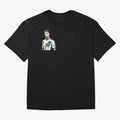 Cristiano Ronaldo Oversized T-Shirt Follow the Road to FIFA World Cup 2026 USA Canada Mexico for Fans of Messi, CR7 and Mbappe and Argentina, France and Brazil, Bringing Vintage Soccer Flavor, Modern Football Stars, National Flags and Final Night