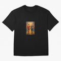 Cristiano Ronaldo and Messi Art Sticker Oversized T-Shirt Bring Supporter Culture to Global Football Passion for FIFA World Cup 2026, Celebrating Messi, Neymar and Mbappe, Portugal, Spain and Germany, Football Passion, Legendary Performances,