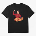 Cristiano Ronaldo drawing Oversized T-Shirt Remember Iconic Moments from Global Football Passion for FIFA World Cup 2026 USA Canada Mexico, Celebrating Mbappe and Neymar, Portugal, Football Festival Excitement, Trophy Ambitions, Country Rivalries