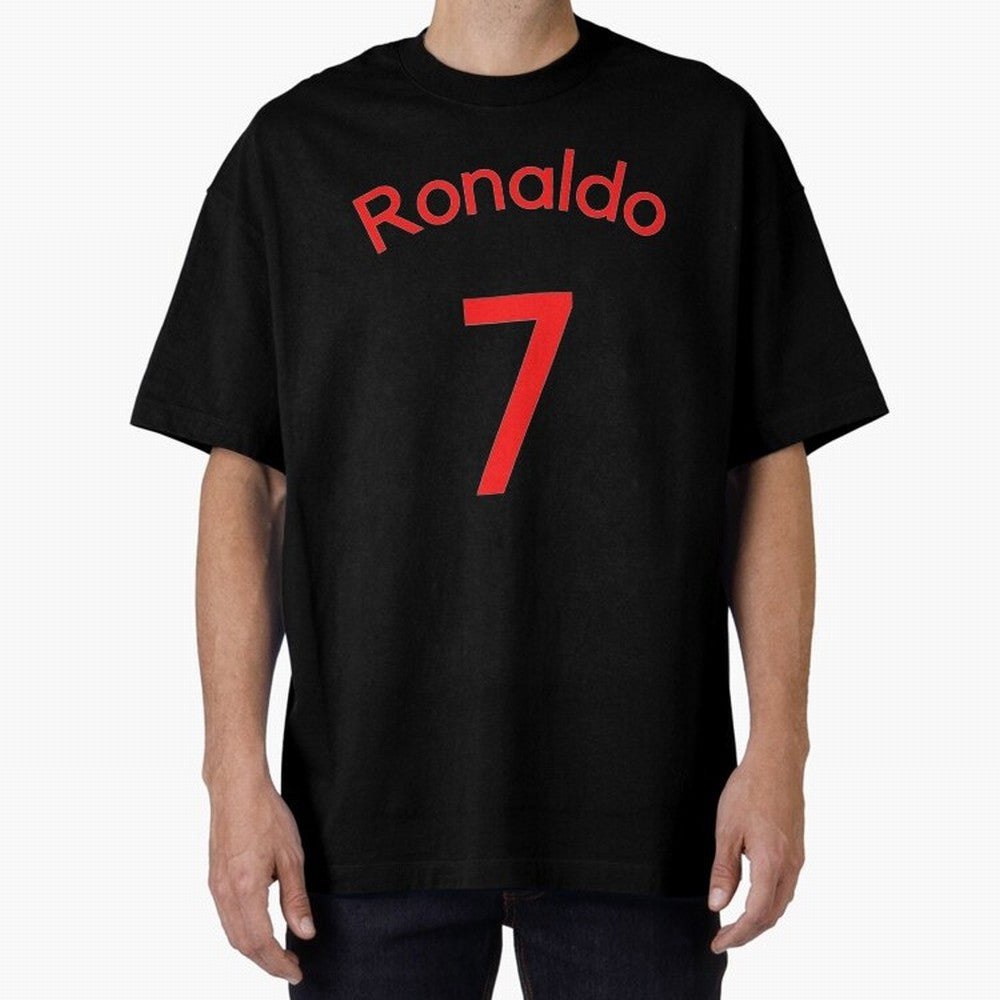 Ronaldo Manchester United Oversized T-Shirt Stand Out with Spirit from Global Football Passion for FIFA World Cup 2026 Group Stage, Made for Cristiano Ronaldo, France and Portugal, Match Day Excitement, Supporter Culture, Golden Goals and Global