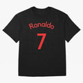 Ronaldo Manchester United Oversized T-Shirt Stand Out with Spirit from Global Football Passion for FIFA World Cup 2026 Group Stage, Made for Cristiano Ronaldo, France and Portugal, Match Day Excitement, Supporter Culture, Golden Goals and Global