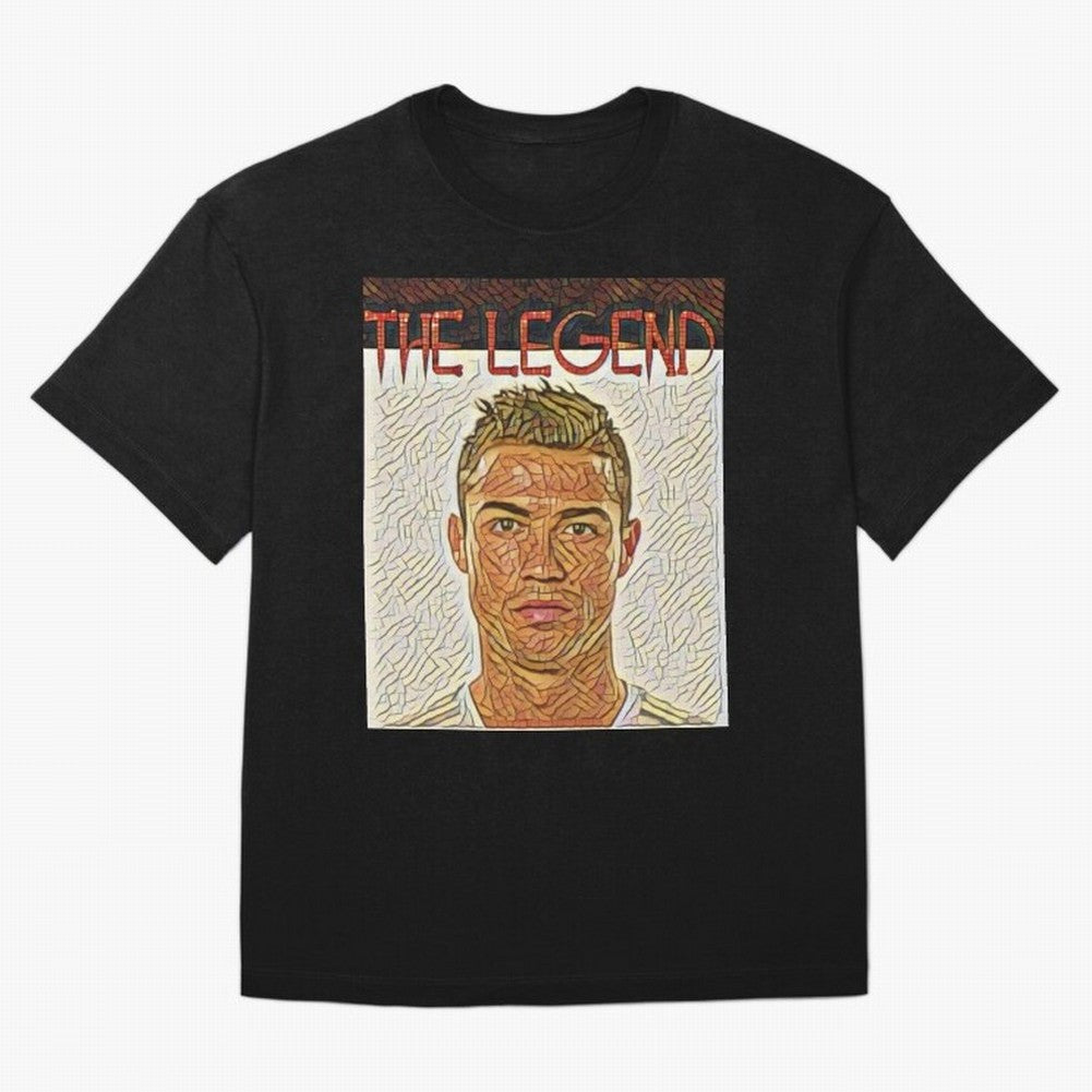 Cristiano Ronaldo Oversized T-Shirt Celebrate National Team Dreams in FIFA World Cup 2026 USA Canada Mexico for Fans of Mbappe and Brazil, Portugal and Argentina, Bringing Stadium Chants, National Pride, Trophy Dreams and Unforgettable Football