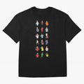 Badly Drawn Footballers Oversized T-Shirt Relive FIFA World Cup 2026 USA Canada Mexico Featuring Mbappe, France and Portugal Energy, Football Festival Excitement, Trophy Ambitions, Country Rivalries and Star Player Buzz; Perfect for Supporters Who
