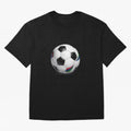 Kick Power Football Design | Classic Soccer Ball Sports Artwork Oversized T-Shirt Follow the Final Road of FIFA World Cup 2026 Group Stage Spirit, Inspired by England, Messi, Neymar and Mbappe, Football History, Final Match Energy, Crowd Noise and