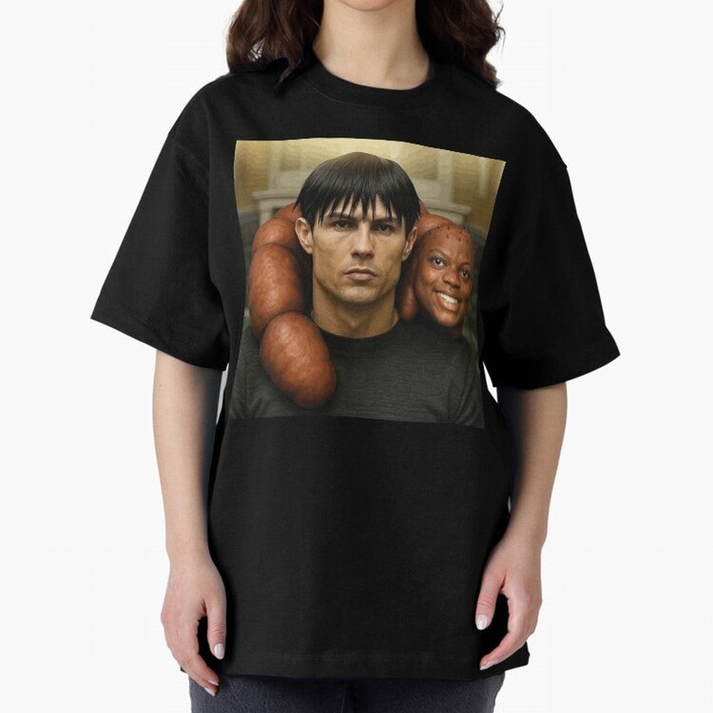 Ronaldo and Speed Oversized T-Shirt Unlock Match Day Hype around FIFA World Cup 2026 Group Stage, Haaland, Brazil, Football Festival Excitement, Trophy Ambitions, Country Rivalries and Star Player Buzz; Great for Supporters Who Love Legendary