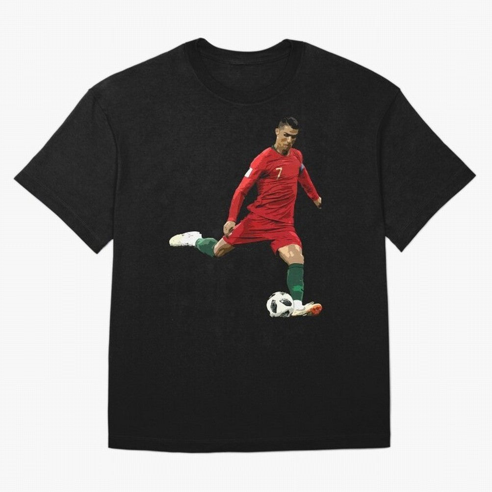 Cristiano Ronaldo Oversized T-Shirt Show Your Tournament Heart for FIFA World Cup 2026 Group Stage Spirit, Inspired by Netherlands, Haaland, Football History, Final Match Energy, Crowd Noise and Once in a Lifetime Moments; Made for Die Hard