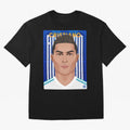 Cristiano Ronaldo (RM) | The Commander Oversized T-Shirt Honor the Beautiful Game during Global Football Passion for FIFA World Cup 2026 Group Stage, Filled with CR7 and Messi, Germany, Football Festival Excitement, Trophy Ambitions, Country