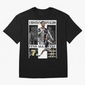 Cristiano Ronaldo Juventus Poster - Iconic CR7 Turin Fan Art Print Oversized T-Shirt Support the Legends of the FIFA World Cup 2026 Group Stage Journey through CR7 Highlights, England, France and Netherlands Pride, Championship Spirit, Famous