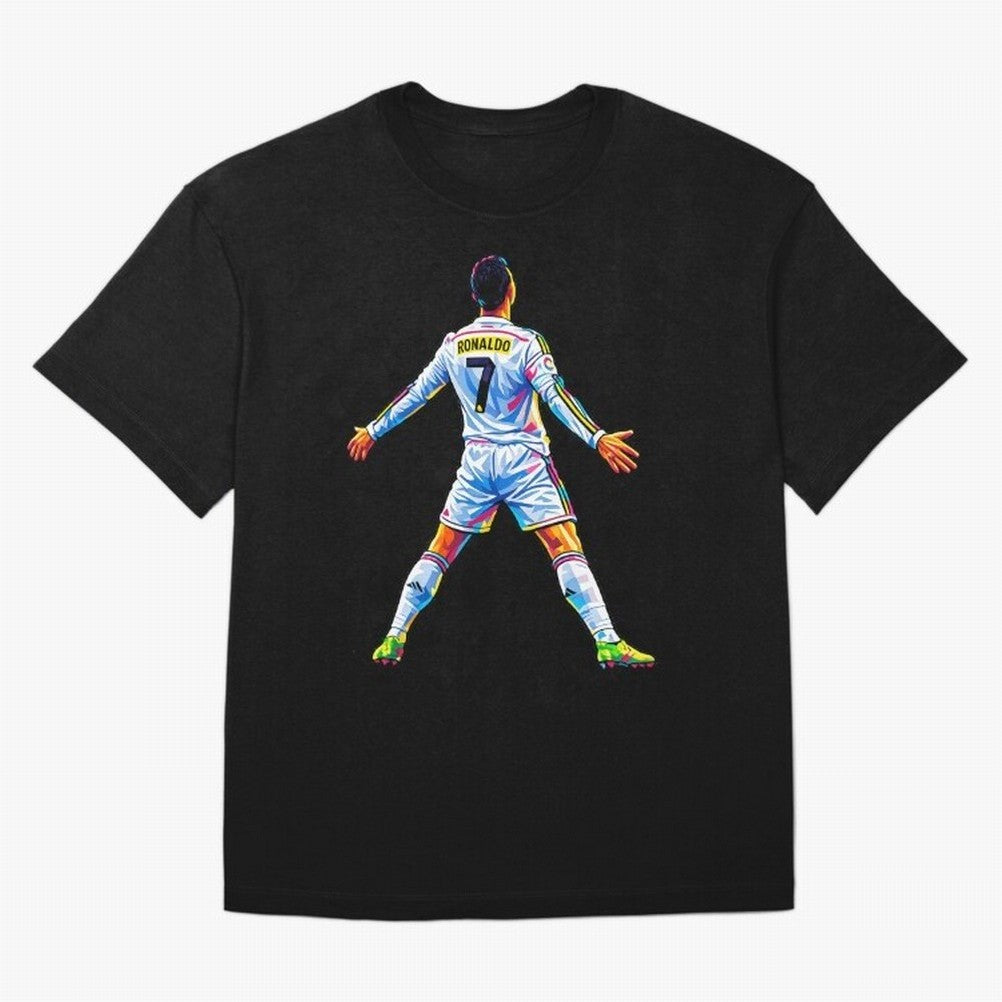 The GOAT Ronaldo Oversized T-Shirt Bring Trophy Dreams to FIFA World Cup 2026 Group Stage for Fans of Haaland and Mbappe and France, Bringing Stadium Memories, Football Loyalty, International Chants and Championship Tradition; Made for Die Hard