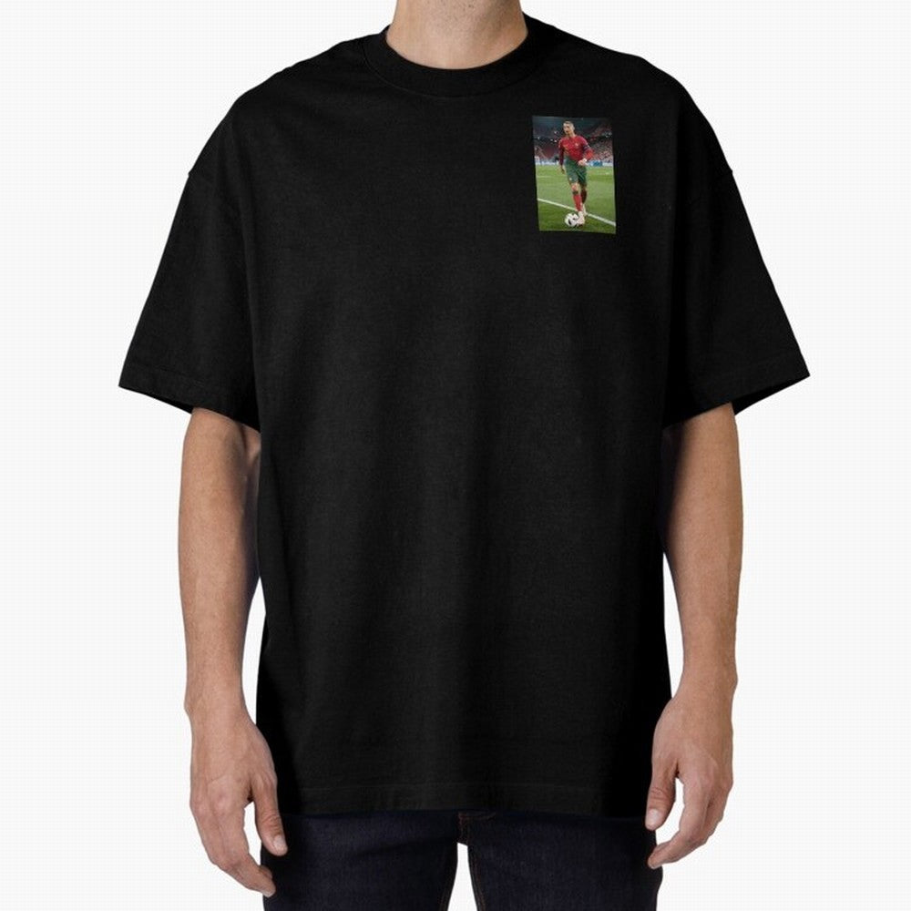 CR7 Oversized T-Shirt Celebrate the Biggest Stage of FIFA World Cup 2026 Group Stage Spirit, Connected to Portugal, Messi and Cristiano Ronaldo, Supporter Pride, Iconic Celebrations, Legendary Names and Global Match Day Energy; Made for Die Hard