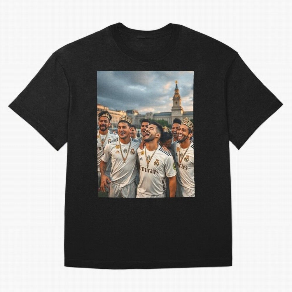 Derb¨ª Real Madrid Oversized T-Shirt Make Memories around FIFA World Cup 2026 Connected to CR7, Brazil, Portugal and Argentina Energy, Sports Nostalgia, International Competition, Famous Players and Unforgettable Victories; Ideal for Passionate