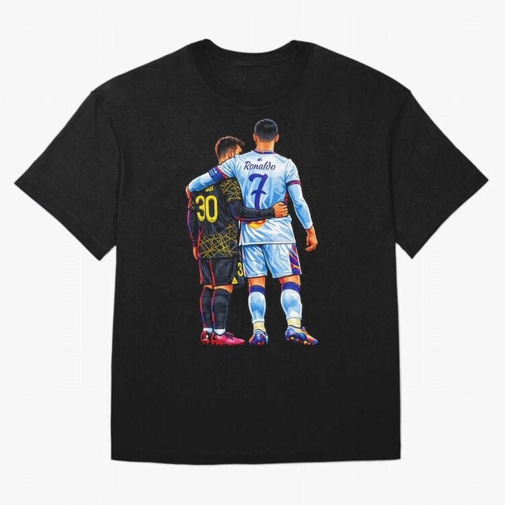 2 GOATS Oversized T-Shirt Turn Football Passion into FIFA World Cup 2026 USA Canada Mexico Connected to Mbappe and Neymar, England and Germany Energy, Stadium Memories, Football Loyalty, International Chants and Championship Tradition; Perfect for