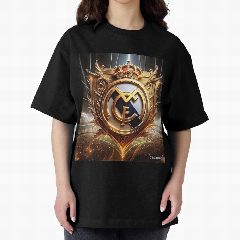 Galaxy of Real Madrid Oversized T-Shirt Spotlight Global Football Passion for FIFA World Cup 2026 Group Stage, Featuring Haaland and Mbappe, Portugal, Spain and Germany, Football Passion, Legendary Performances, Festival Vibes and Supporter