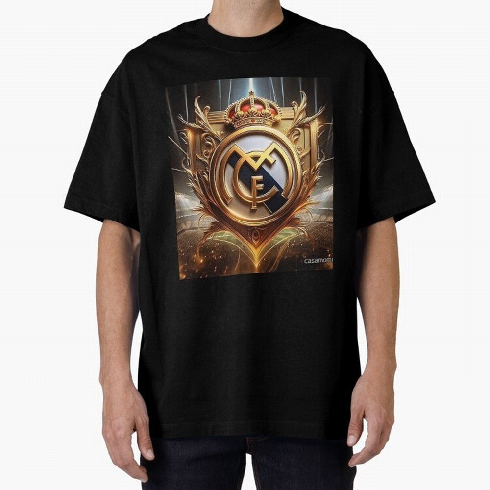 Galaxy of Real Madrid Oversized T-Shirt Spotlight Global Football Passion for FIFA World Cup 2026 Group Stage, Featuring Haaland and Mbappe, Portugal, Spain and Germany, Football Passion, Legendary Performances, Festival Vibes and Supporter