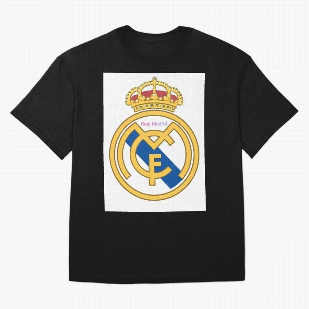 Real Madrid Gold Oversized T-Shirt Make Game Day About FIFA World Cup 2026 Group Stage for Fans of Neymar, Haaland and Cristiano Ronaldo and Germany, Bringing Global Supporter Spirit, Legendary Goals, National Colors and Tournament Celebration;