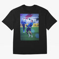 Cristiano Ronaldo - Discipline is rare that's why it wins Oversized T-Shirt Feel International Energy from FIFA World Cup 2026 USA Canada Mexico Spirit, Capturing Argentina and Brazil, Messi, Championship Spirit, Famous Goals, Roaring Crowds and