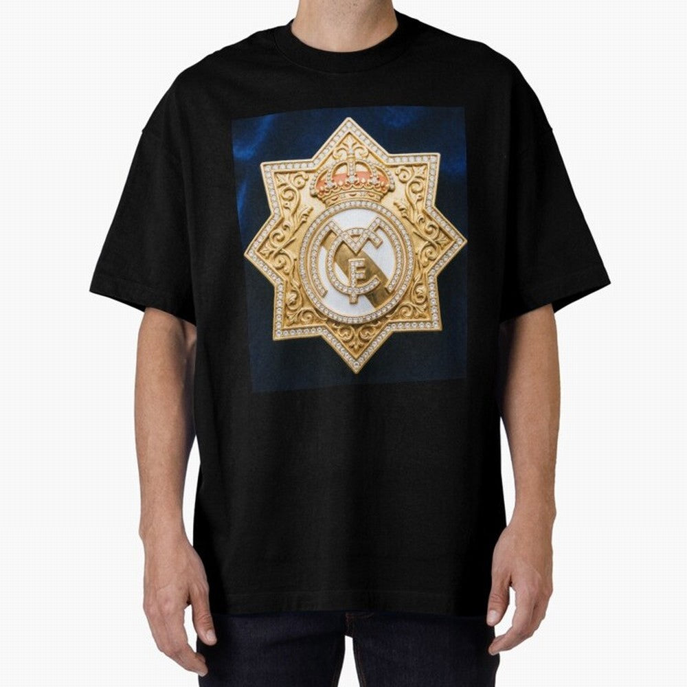 Escudo del Realma Oversized T-Shirt Feel International Energy from the FIFA World Cup 2026 Journey through Messi, Neymar and Mbappe Highlights, France Pride, Goal Celebration Energy, Supporter Heritage, Football Icons and Worldwide Tournament Joy;