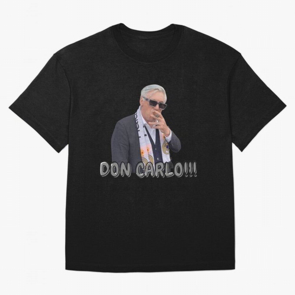 Don Carlo Ancelotti Oversized T-Shirt Celebrate the Magic of Global Football Passion for FIFA World Cup 2026 USA Canada Mexico, Centered on Mbappe and Neymar, England, France and Netherlands, Global Supporter Spirit, Legendary Goals, National