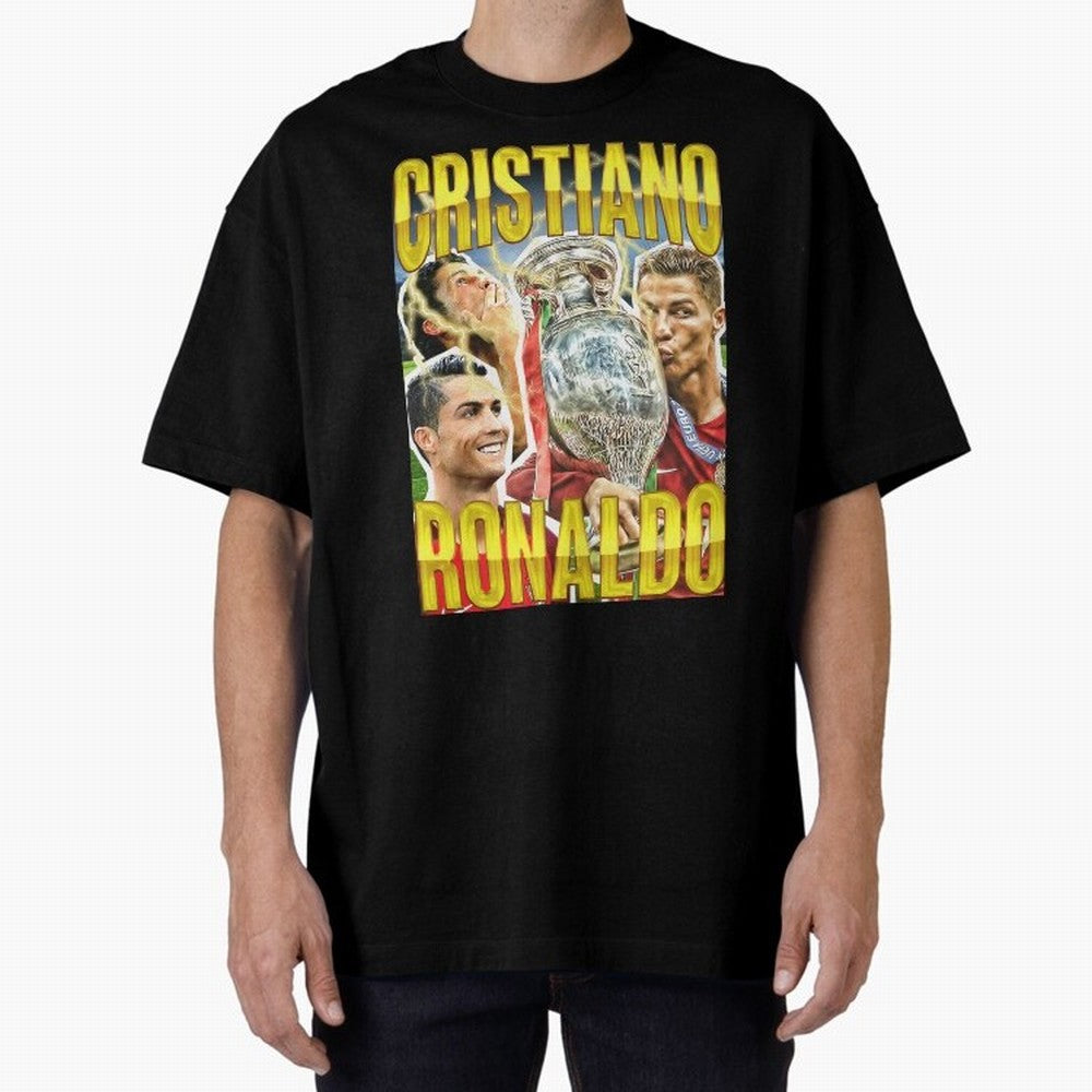 Cristiano Ronaldo Cr7 Siuuu El Bicho Oversized T-Shirt Cheer through Every Moment of the FIFA World Cup 2026 USA Canada Mexico Journey through Messi, Neymar and Mbappe Highlights, Germany Pride, Match Day Excitement, Supporter Culture, Golden Goals