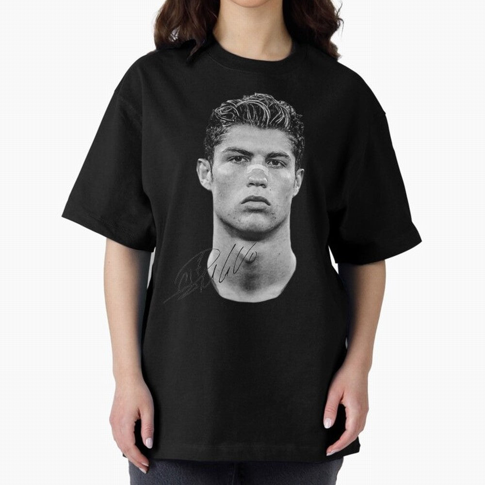 Cr7 - Streetwear Clothing Oversized T-Shirt Make Your Look Match the FIFA World Cup 2026 USA Canada Mexico Journey through Messi and Cristiano Ronaldo Highlights, England and Germany Pride, Championship Spirit, Famous Goals, Roaring Crowds and