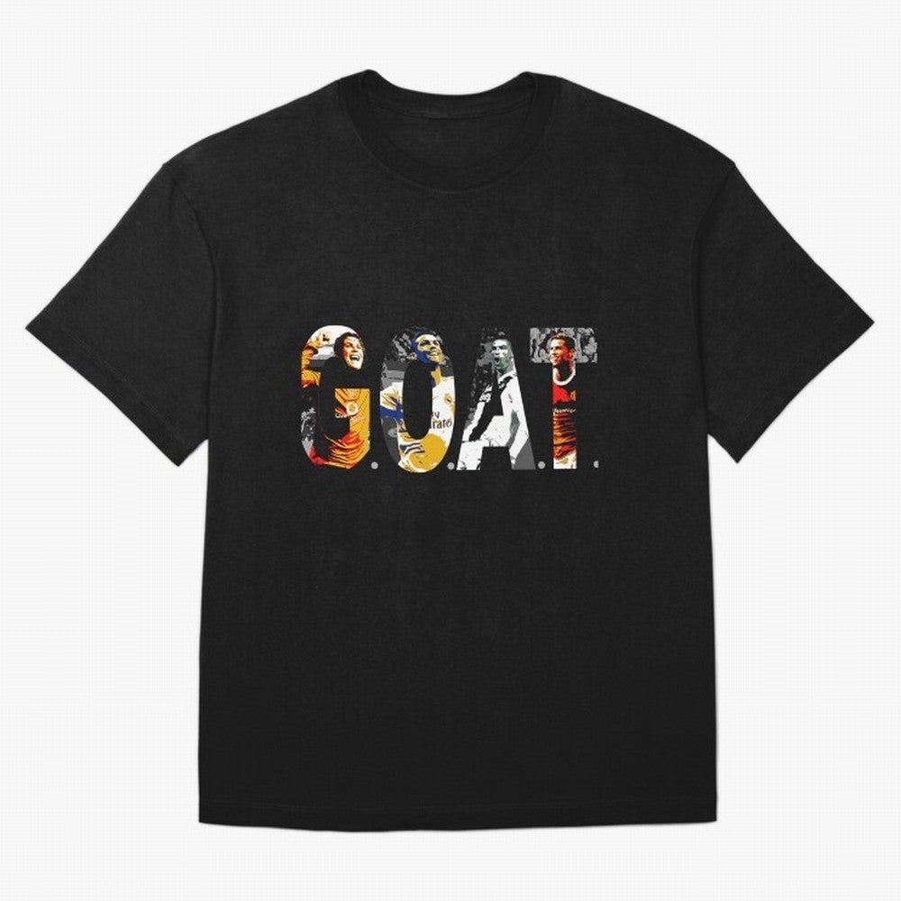 Cristiano Ronaldo Greatest Football Player Of All Time Oversized T-Shirt Join the Global Buzz around Global Football Passion for FIFA World Cup 2026 Group Stage, Celebrating Messi, Neymar and Mbappe, England and Germany, Stadium Chants, National