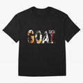 Cristiano Ronaldo Greatest Football Player Of All Time Oversized T-Shirt Join the Global Buzz around Global Football Passion for FIFA World Cup 2026 Group Stage, Celebrating Messi, Neymar and Mbappe, England and Germany, Stadium Chants, National
