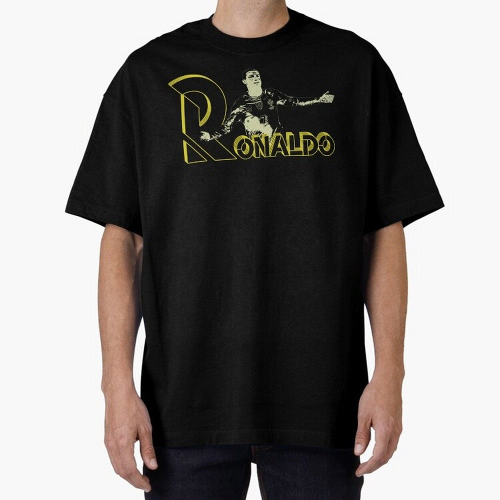 CR7 - ronaldo Oversized T-Shirt Show Your Love for Match Day Hype around FIFA World Cup 2026, CR7 and Messi, England, Championship Spirit, Famous Goals, Roaring Crowds and International Football Unity; Built for Supporters Chasing Trophy Dreams,