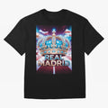 Real Madrid Oversized T-Shirt Carry the Colors and Pride of Match Day Hype around FIFA World Cup 2026, Messi and Cristiano Ronaldo, England, Match Day Excitement, Supporter Culture, Golden Goals and Global Football Passion; Great for Supporters Who