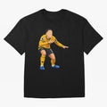 Matheus Cunha Goal Celebration Dance Oversized T-Shirt Discover Match Day Hype around FIFA World Cup 2026 USA Canada Mexico, CR7 and Messi, Argentina and Brazil, Retro Football Energy, Iconic Rivalries, Trophy Chase Drama and Stadium Atmosphere;