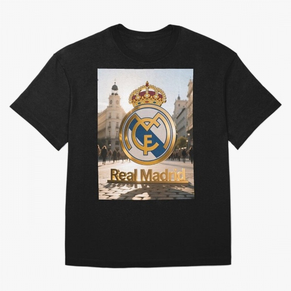 As¨ª as¨ª as¨ª Gana el Madrid Oversized T-Shirt Showcase Match Day Hype around FIFA World Cup 2026, Messi and Cristiano Ronaldo, France, Match Day Excitement, Supporter Culture, Golden Goals and Global Football Passion; Made for Die Hard