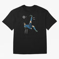 Cristiano Ronaldo Bicycle Kick Oversized T-Shirt Turn Up for FIFA World Cup 2026 USA Canada Mexico Featuring Cristiano Ronaldo, France and Portugal Energy, Supporter Pride, Iconic Celebrations, Legendary Names and Global Match Day Energy; Perfect