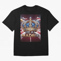 The Diamond of Real Madrid Oversized T-Shirt Bring Retro Soccer Energy to FIFA World Cup 2026 Group Stage Spirit, Driven by Portugal, Spain and Germany, Haaland and Mbappe, Football History, Final Match Energy, Crowd Noise and Once in a Lifetime