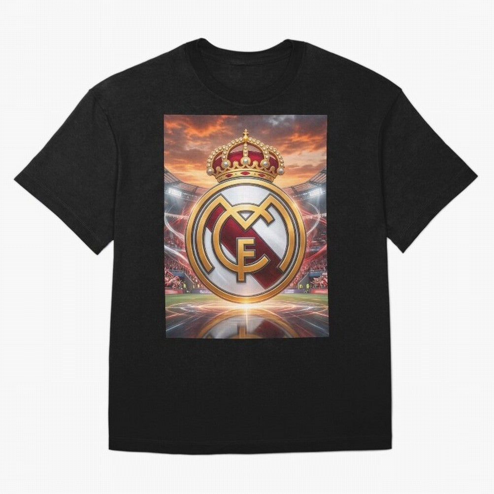 Tormenta del F¨²tbol Oversized T-Shirt Capture the FIFA World Cup 2026 Journey through CR7 and Messi Highlights, Portugal Pride, Football Passion, Legendary Performances, Festival Vibes and Supporter Community; Perfect for People Who Love