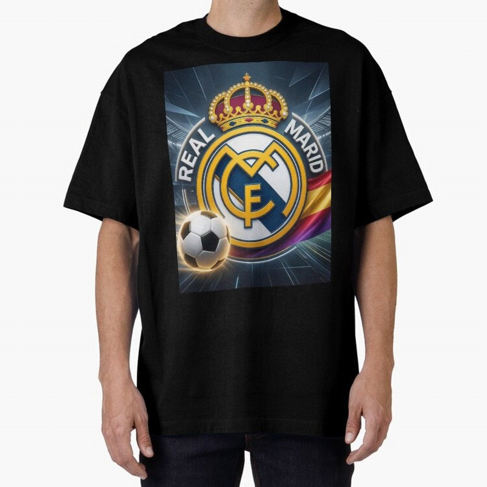 Pelot¨®n Real Madrid Oversized T-Shirt Make Game Day About the FIFA World Cup 2026 Journey through Cristiano Ronaldo, Haaland and CR7 Highlights, England, France and Netherlands Pride, Champion Mindset, Group Stage Buzz, Knockout Tension and