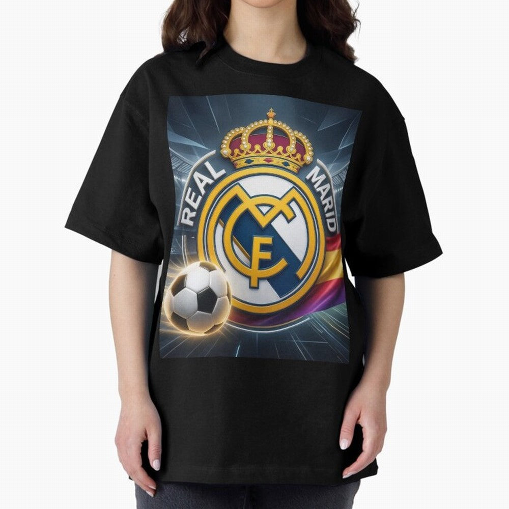 Pelot¨®n Real Madrid Oversized T-Shirt Make Game Day About the FIFA World Cup 2026 Journey through Cristiano Ronaldo, Haaland and CR7 Highlights, England, France and Netherlands Pride, Champion Mindset, Group Stage Buzz, Knockout Tension and