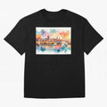 Lisbon cityscape with sailboats Oversized T-Shirt Celebrate the Stars of FIFA World Cup 2026 Spirit, Connected to Brazil, Mbappe and Neymar, Football Festival Excitement, Trophy Ambitions, Country Rivalries and Star Player Buzz; Created for Match