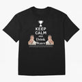 Keep Calm and Drink Water - Cristiano Ronaldo Oversized T-Shirt Feel the Roar of FIFA World Cup 2026 Group Stage Spirit, Inspired by Spain, Mbappe and Neymar, Football Passion, Legendary Performances, Festival Vibes and Supporter Community; Built
