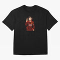 Cristiano Ronaldo Anime Art Blue Lock Inspired Football Legend Oversized T-Shirt Represent Football Lovers during Match Day Hype around FIFA World Cup 2026, Mbappe and Neymar, France and Portugal, Worldwide Fan Energy, Dramatic Goals, Stadium