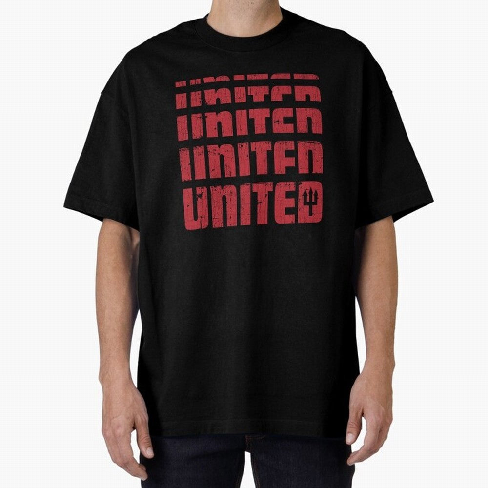 United United United Oversized T-Shirt Support Your Favorite Stars during FIFA World Cup 2026 USA Canada Mexico Built around Neymar, Portugal Energy, Football History, Final Match Energy, Crowd Noise and Once in a Lifetime Moments; Ideal for